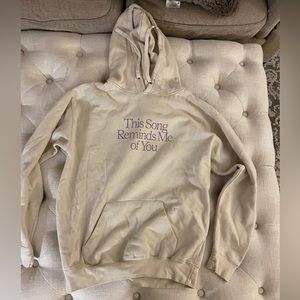 “This song reminds me of you” Lonely Ghost Hoodie, size Medium